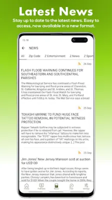 Zip FM 103 Jamaica android App screenshot 2